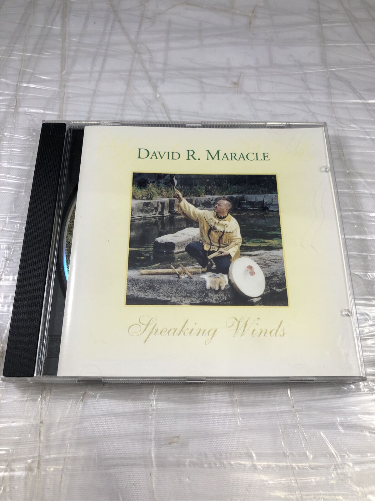 David R. Maracle : Speaking Winds Extremely Rare Native American Music CD Flute