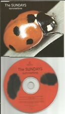 THE SUNDAYS Summertime EUROPE PROMO DJ CD Single 1997 cdrdj 6475 USA seller MINT picture