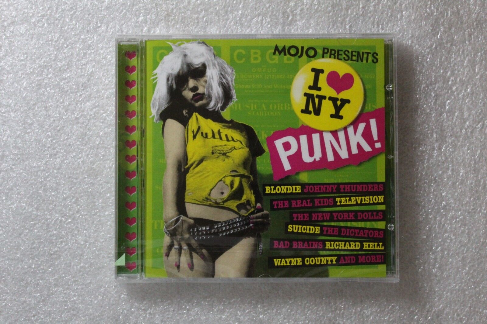MOJO Presents I Love NY Punk CD Electronic Rock New Wave Punk Synth-pop Sealed