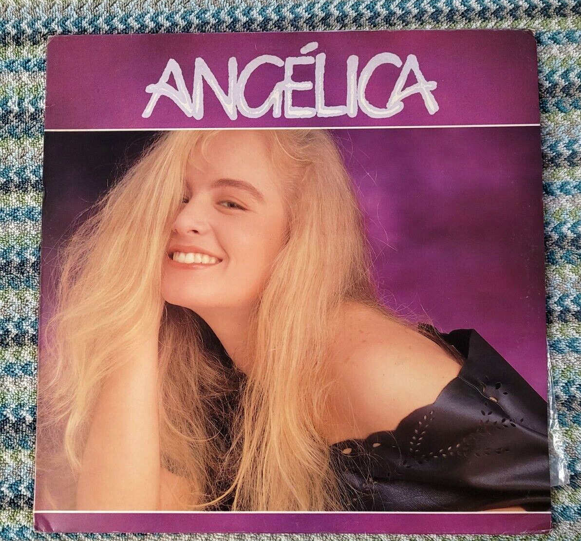 Angélica LP ‎– Angélica NM. Brazilian Import.Latin Pop and Children\'s.1988.Used.