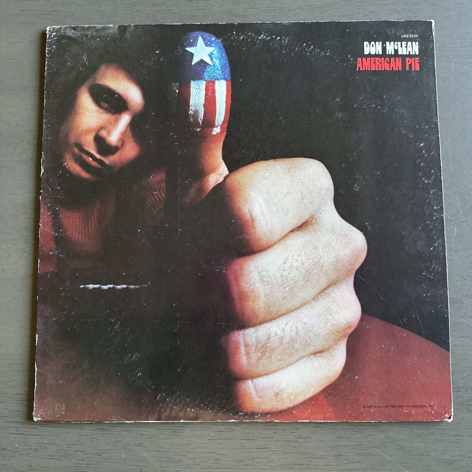 Don McLean American Pie Vinyl LP Record Album 1st Edition 1971 Vincent Classic