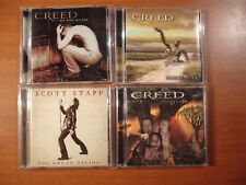 CREED / Scott Stapp  4 CD  Lot  ~ See Photos for titles picture