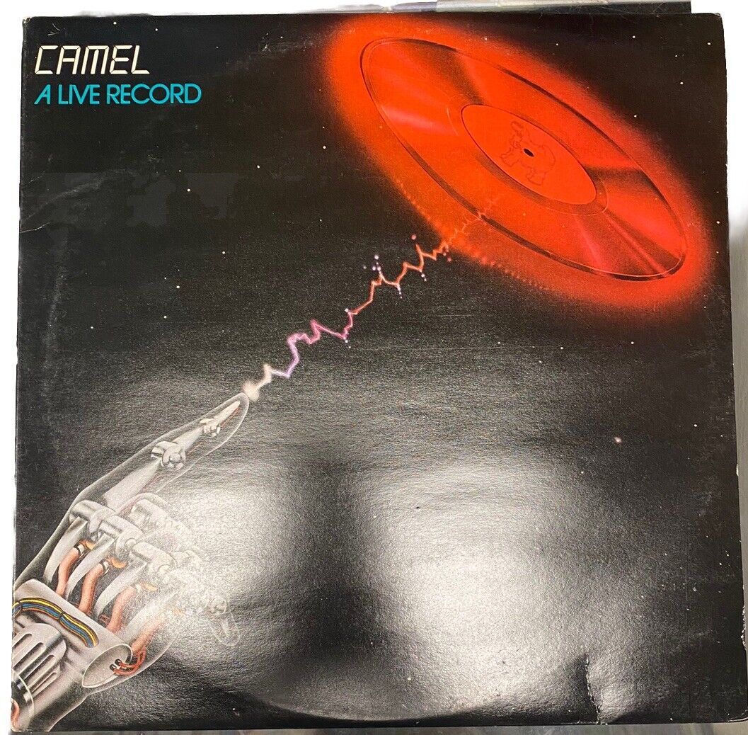 Camel A Live Record Gatefold 1978 Live Double Vinyl LP Decca Records DBC-R7