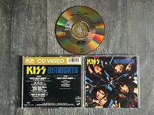 KISS CDV CD Video Crazy Crazy Nights Japan USA Vintage Kiss Eric Carr Kulick picture