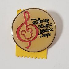 Vintage Disney Disneyland Magic Music Days pin pinback button souvenir 1 1/4