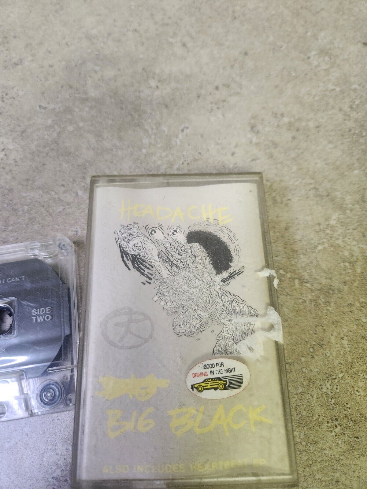 Big Black Headache Cassette Tape 1987