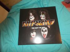 KISS   WORLD   THE  BEST  OF   KISS    DOUBLE  ALBUM   RECORD  SET  NEAR   MINT picture