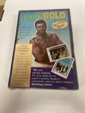 Factory sealed box country Gold vintage country music trading cards picture