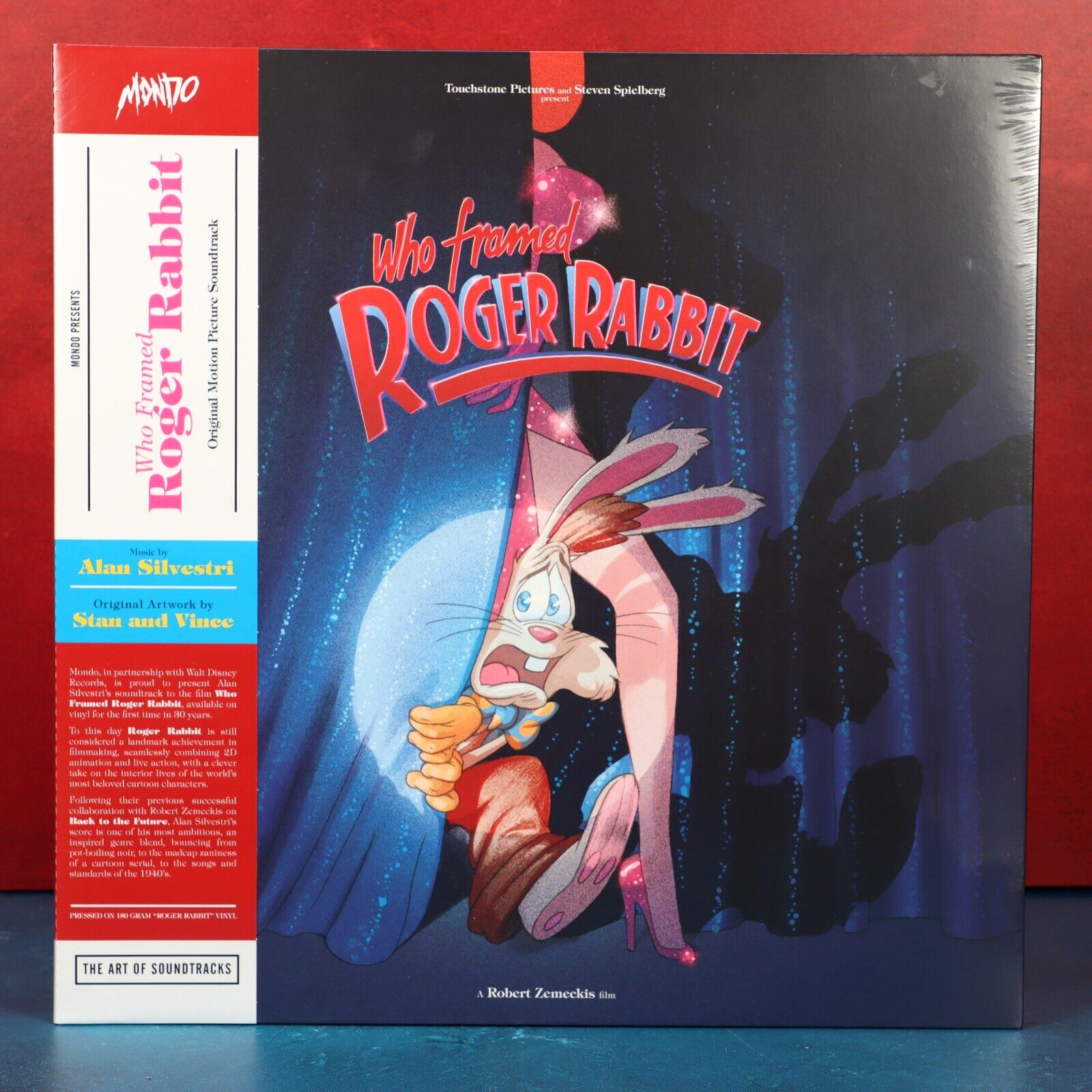 Who Framed Roger Rabbit Mondo Silvestri 180g Roger Rabbit Colored Vinyl Sealed