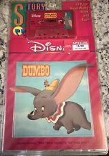 Disney's Dumbo Read-Along Book & Tape by Disney (Cassette, Disney) vintage NEW picture