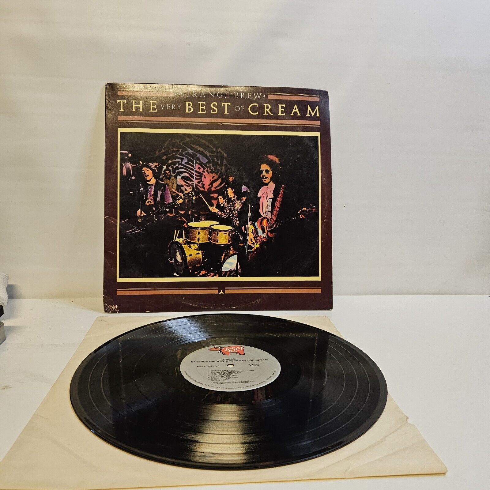 Cream - Best Of Strange Brew (EX) LP Vinyl Record Album Eric Clapton