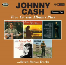 Johnny Cash Five Classic Albums Plus (CD) Album (UK IMPORT) picture