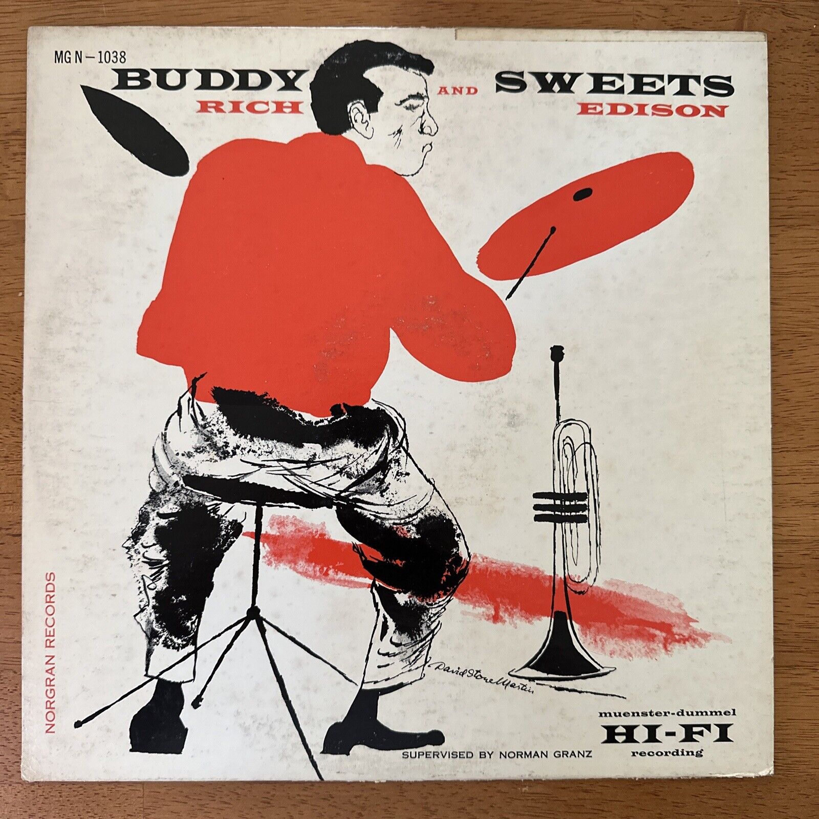 Buddy Rich, Harry Edison - Buddy And Sweets MG N-1038 1955 Lp 1st Press (NM)