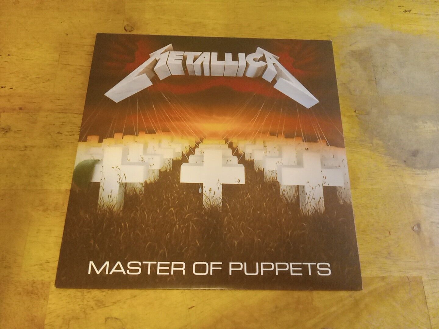 Metallica box- master of Puppets  lp only , mint never played ,no other box item