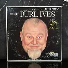 Burl Ives Its Just My Funny Way Of Laughin   Record Album Vinyl LP picture