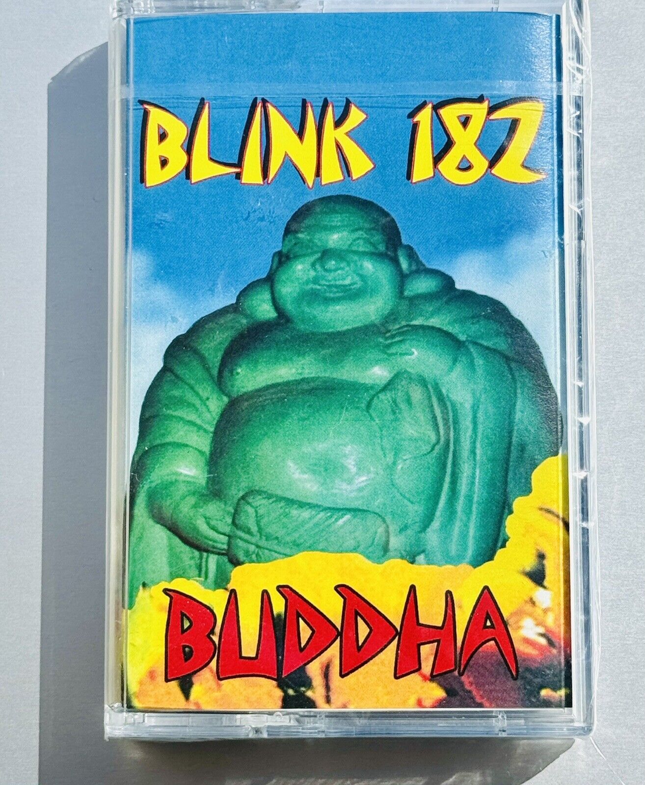 FACTORY SEALED / MINT - 1998 Blink 182 “Buddha” Cassette Tape 