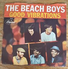 THE BEACH BOYS  Good Vibrations / Let's Go Away Capitol 45rpm Rare Variant 1966 picture
