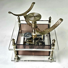 Vintage Waco Japan Lucite Telephone Cradle Antique Phone Early Hold Music Box picture