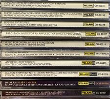12 CD TELARC LOT 10 Titles Rossini Bach Kunzel Dvorak Brahms Classical picture