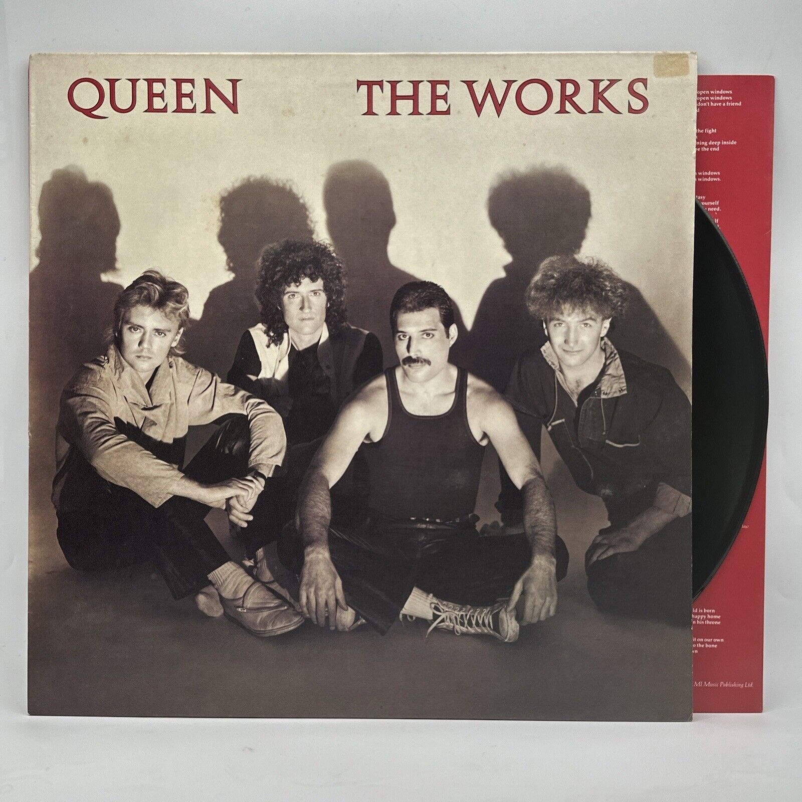 Queen - The Works - 1984 UK 1st Press Album (NM) Ultrasonic Clean