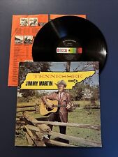 JIMMY MARTIN - Tennessee LP Vinyl VG+/VG+ picture