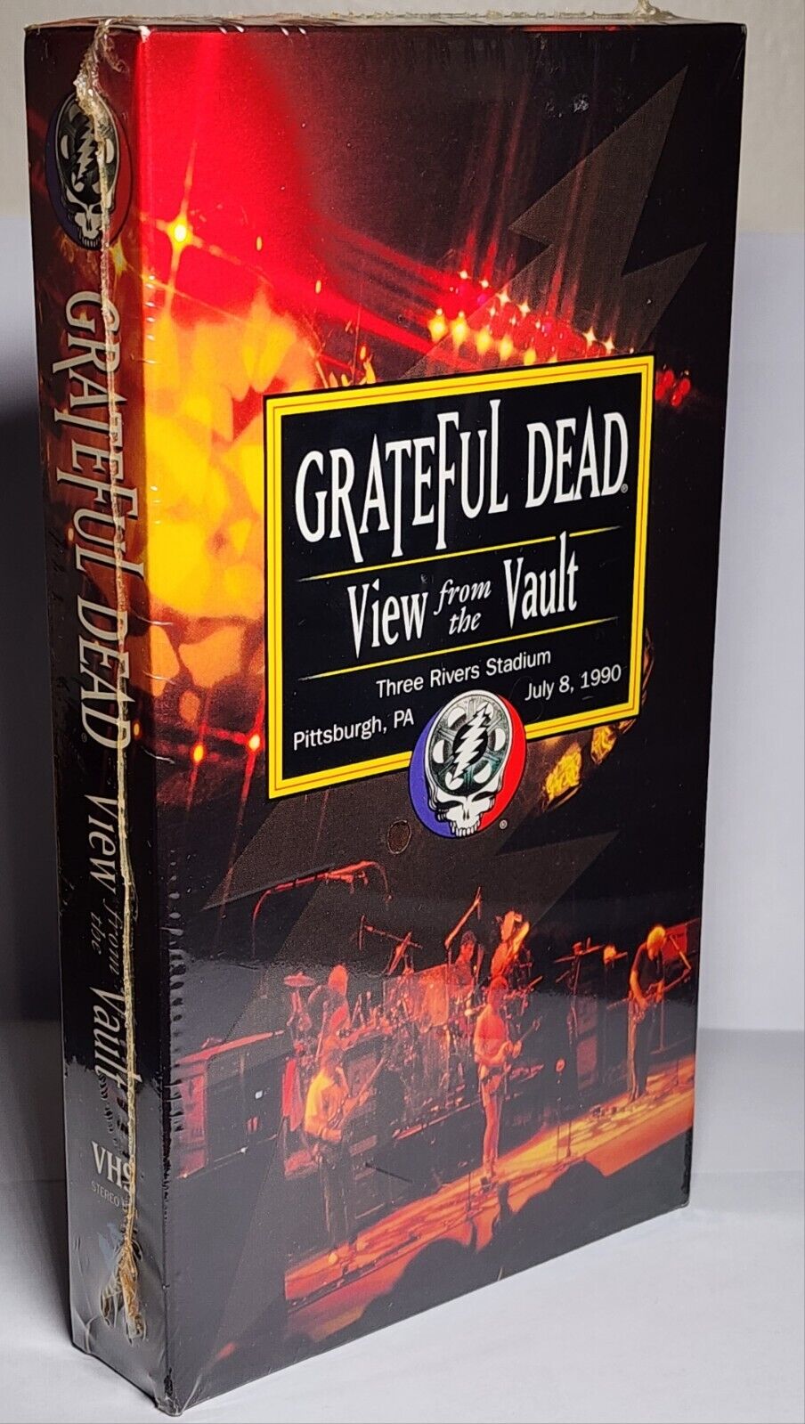 Rare Vintage Grateful Dead Jerry Garcia View From Vault VHS Tape Sealed 3 Rivers