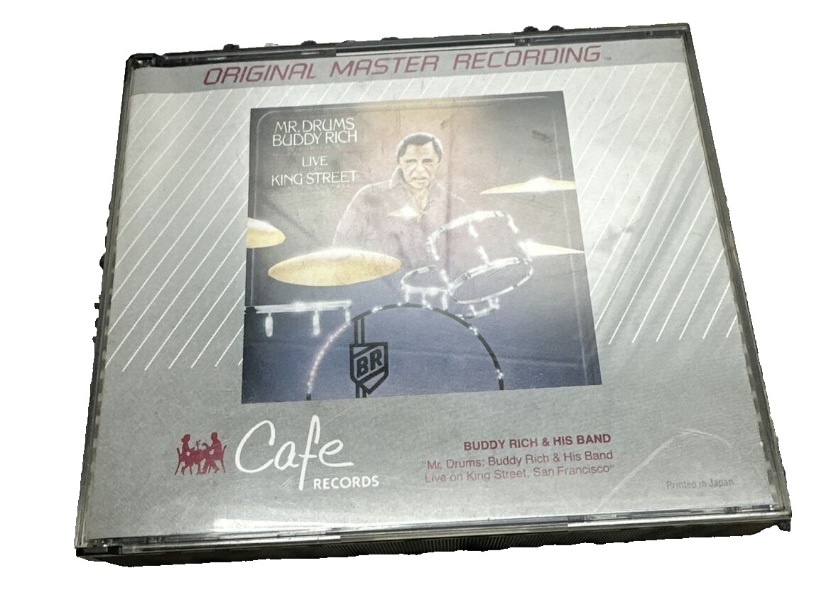 Mr. Drums: Buddy Rich Live on King Street 2 Cd Set Mobile Fidelity MFSL
