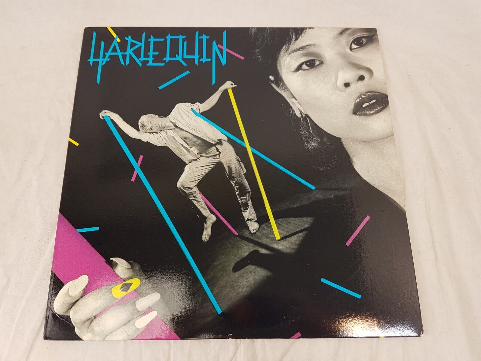 Harlequin Self Titled 1984 Vinyl LP Record NM rock Pop Album