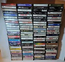 Lot of 116 Music Cassette Tapes in Cases Classic Rock Country Zeppelin Beatles picture