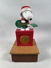 Hallmark Wireless Peanuts Band Snoopy Guitar 2011 Works picture