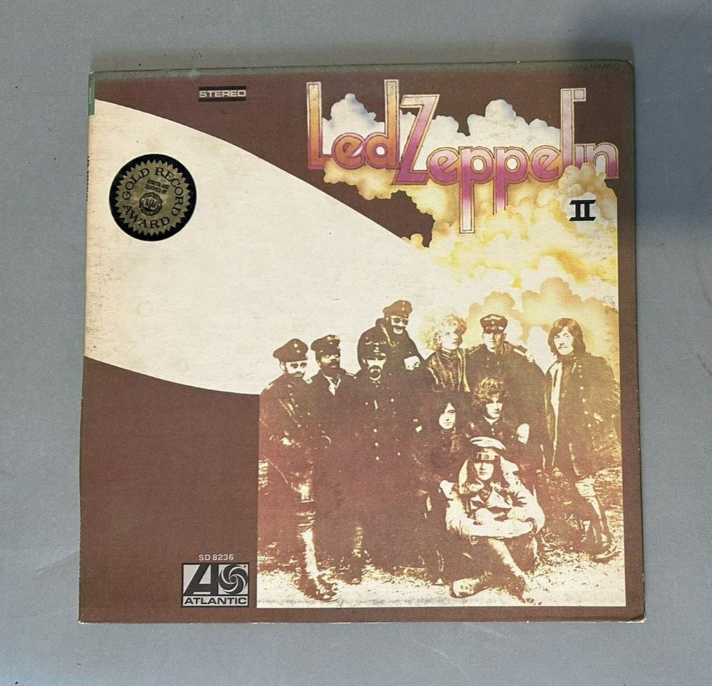 Vintage Led Zeppelin II 2 Vinyl Record Album