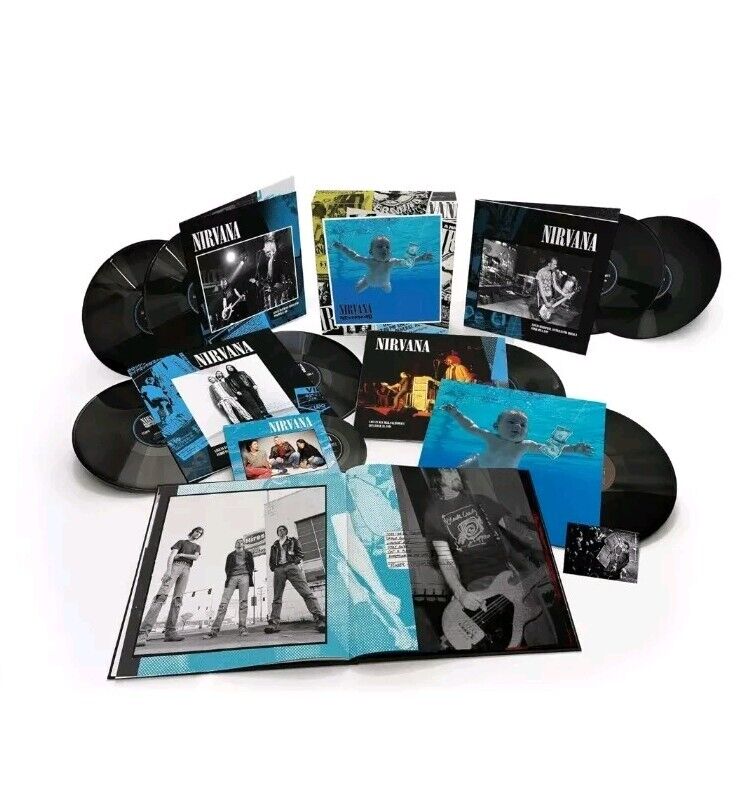 Nirvana - Nevermind 30th Anniversary [8 Vinyl LP] 180 G - NEW SEALED Box Damaged