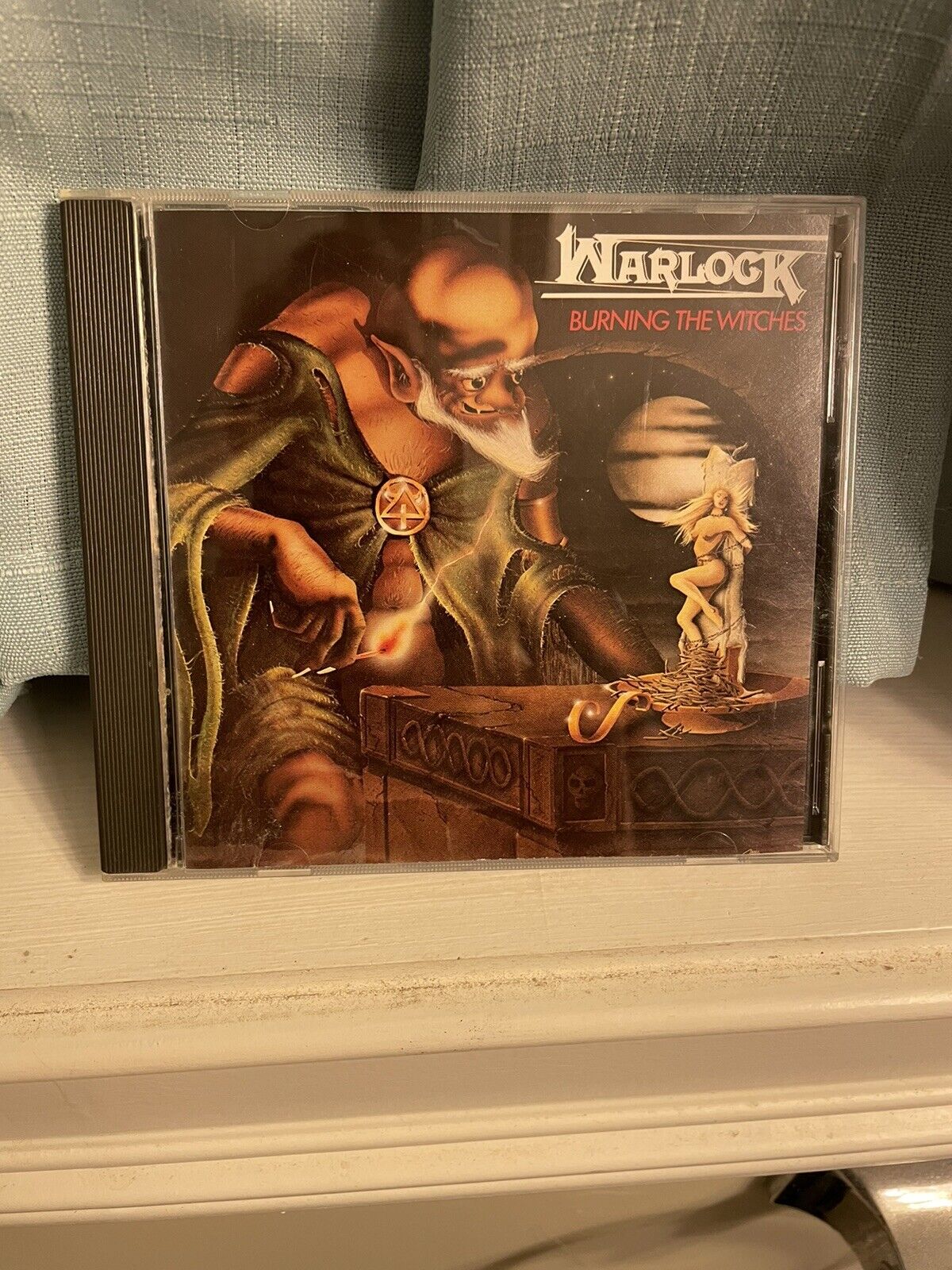 Warlock CD Burning The Witches Doro Pesch Metal 9 Tracks