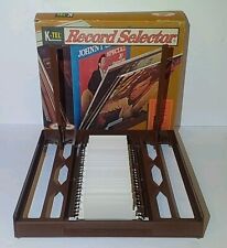Vintage K-TEL Record Selector - 24 Record, In Original Box Never Used LN 1970s, picture