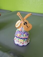 Vintage Bell Guitars Floral Easter Colors  Flowers Decoration Decor Collectible picture