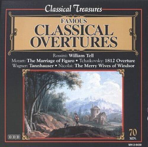 Classical Treasures: Famous Classical Overtures - Audio CD - VERY GOOD