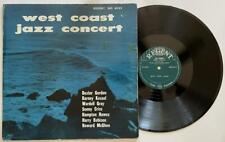 West Coast Jazz Concert LP Regent (1957) RVG vg/vg+ Dexter Gordon Barney Kessel picture