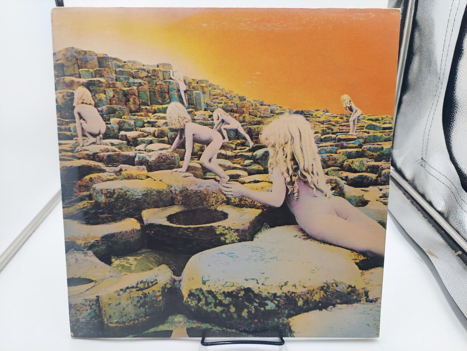 Led Zeppelin Houses Of The Holy LP Record Album 1973 SD 7255 AT PR RL VG+