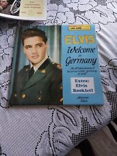 Rare Elvis Welcome In Germany Lp With Booklet picture