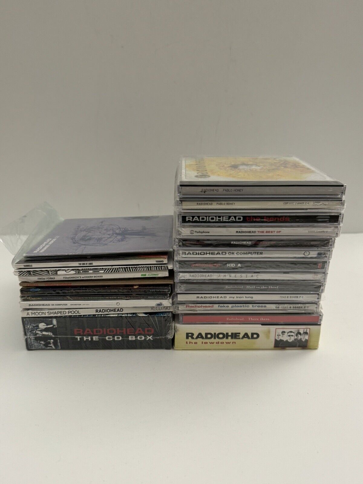 Radiohead CD LOT Of 24 Thom Yorke RARE Singles Included