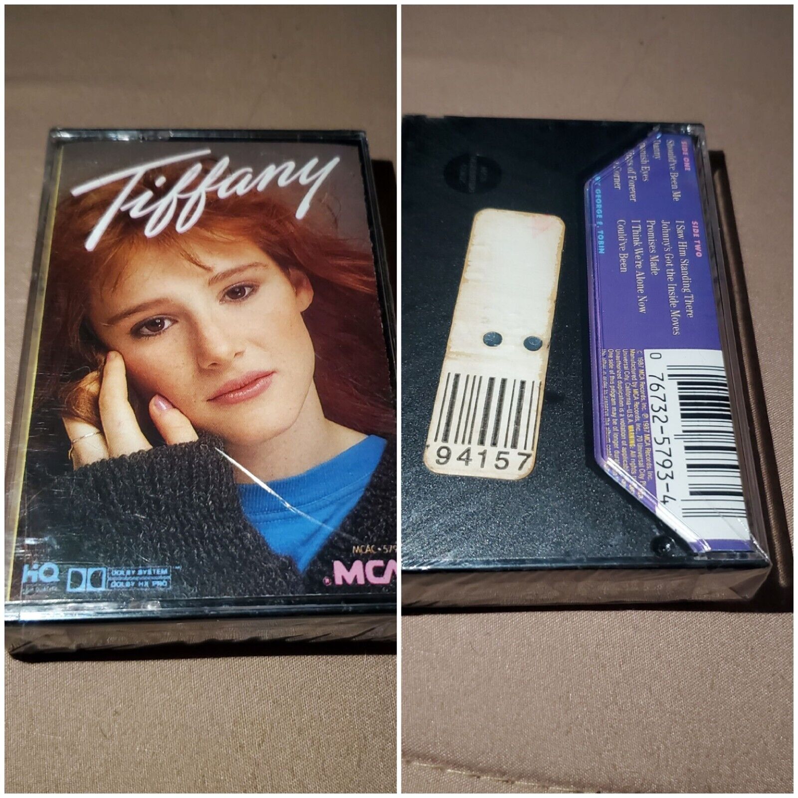 NEW Factory Sealed Tiffany Self Titled Cassette 1987 ( 1st Pressing) POP MUSIC 