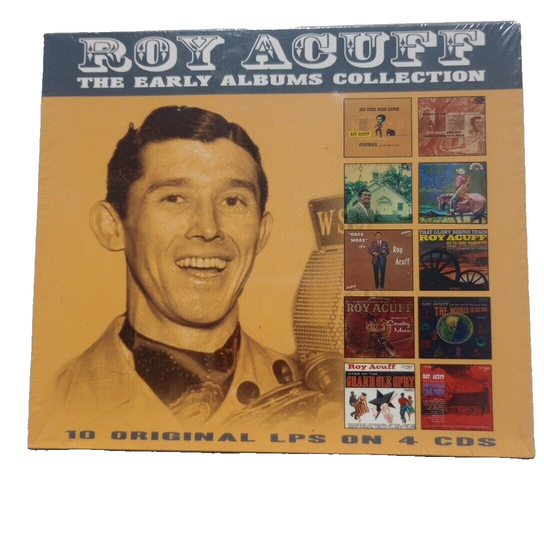 ROY ACUFF The Early Albums Collection 10 LPS ON 4CD BOXSET