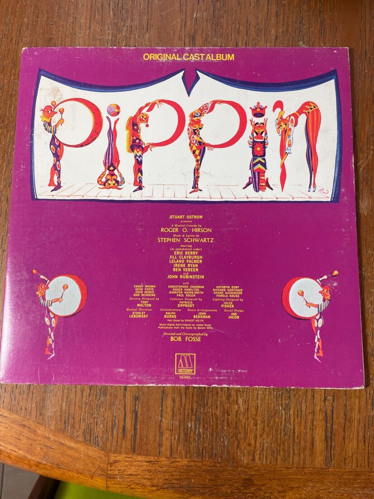 Pippin (Original Cast) - 1972 LP Motown M760L Vinyl 1972 Gatefold VG