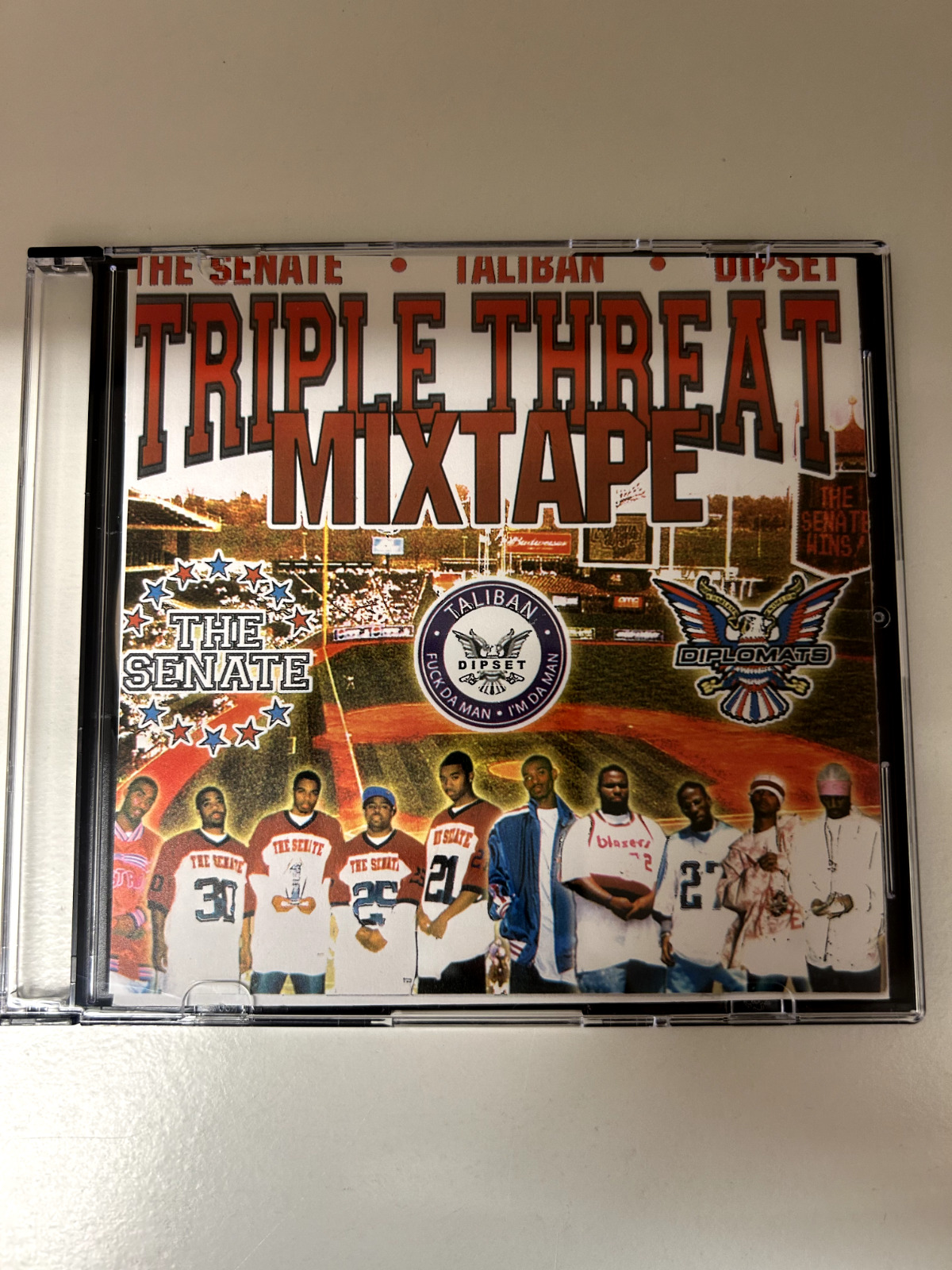 RARE PURPLE CITY THE SENATE DIPSET TRIPLE THREAT MIXTAPE DIPLOMATS NYC MIX CD