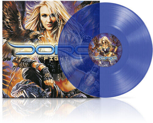 Doro - Fight - Blue [New Vinyl LP] Blue, Colored Vinyl, Gatefold LP Jacket, Ltd