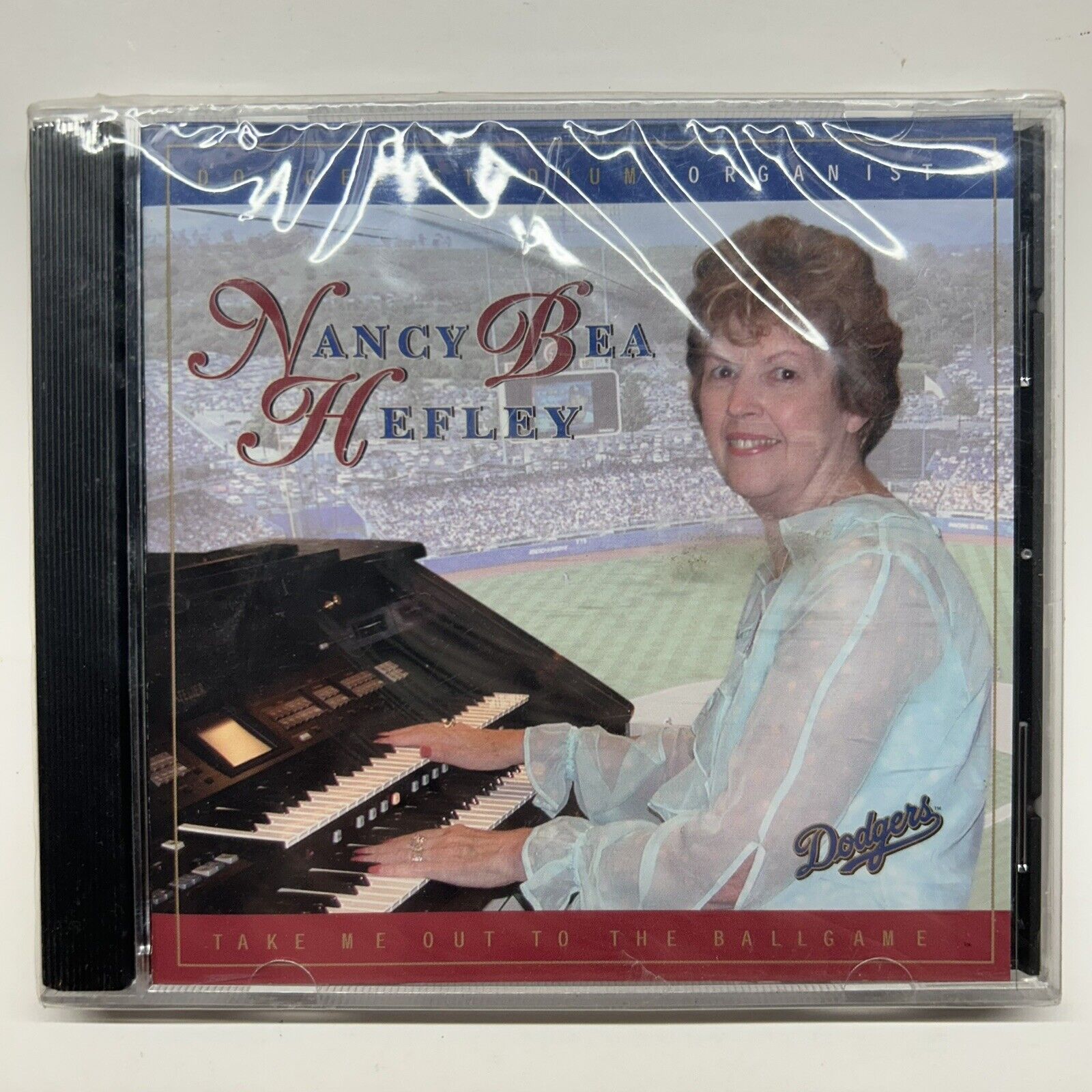 Nancy Bea Hefley CD New Dodgers Stadium Organist Take me out to the Ball Game