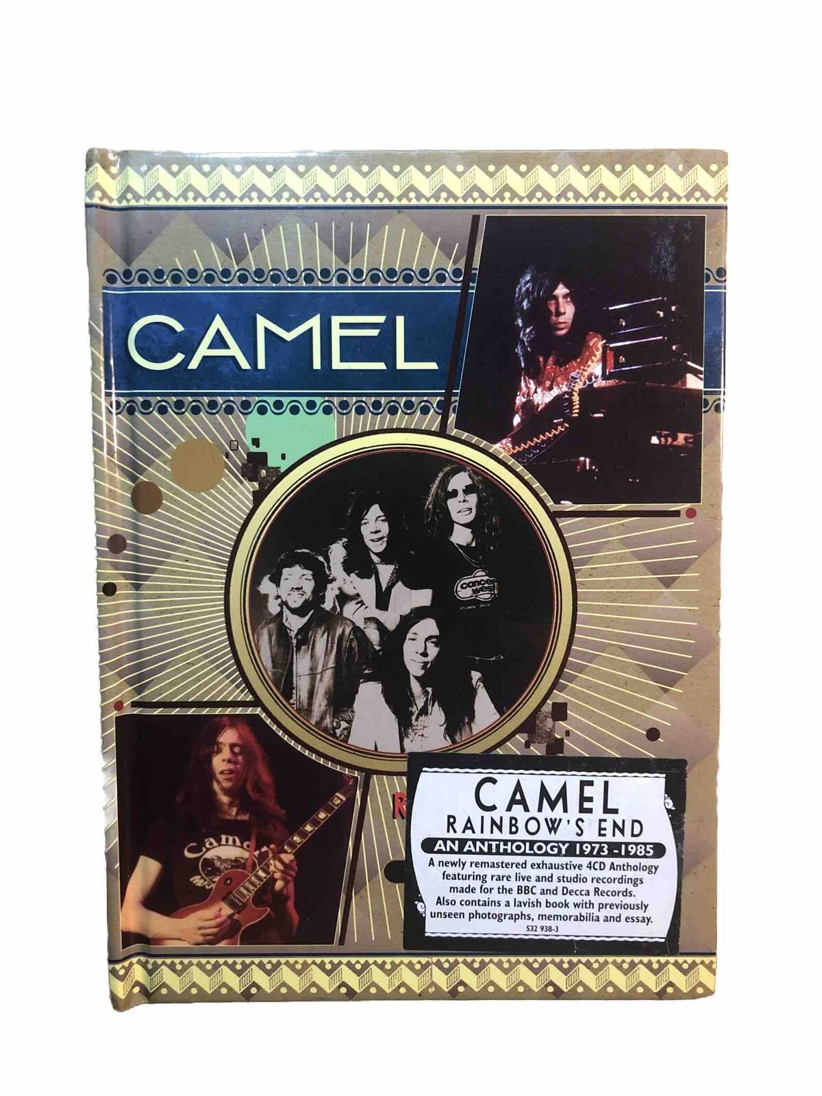 CAMEL RAINBOWS END DELUXE 2 CD BOX SET UK IMPORT 1973-1985 ANTHOLOGY