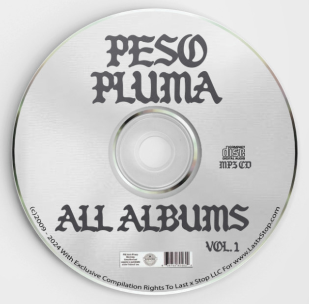 Peso Pluma CD All Albums | MP3 | Corridos Tumbados Musica Mexicana Bélico