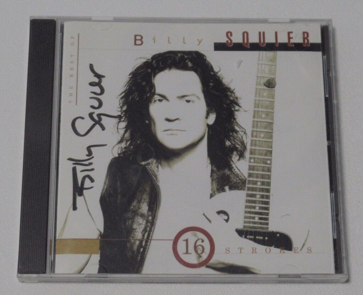 The Best of Billy Squier CD Signed Autograph Rock Music