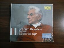 Brahms Symphonies Violin Concerto Double, Bernstein  5 CD Box Set Brand New picture